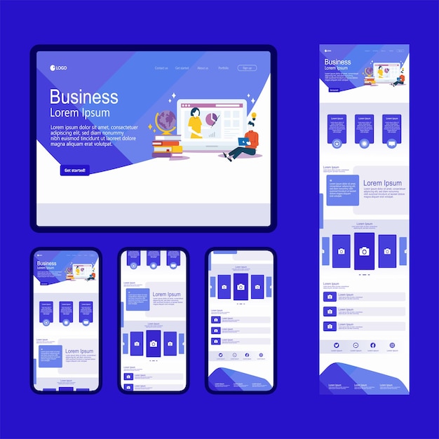 Responsive Business Website Design