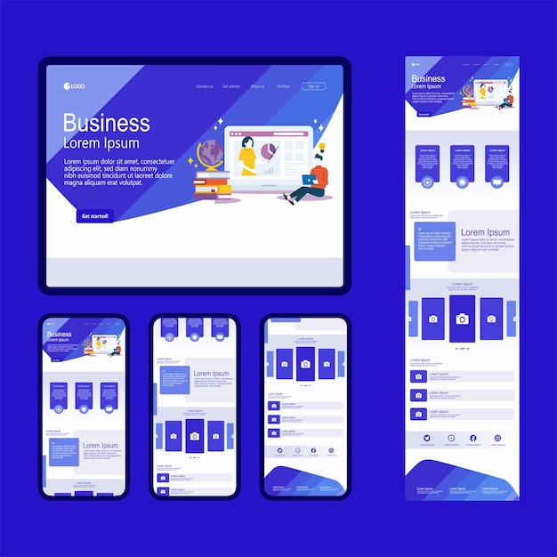 Responsive Business Website Design