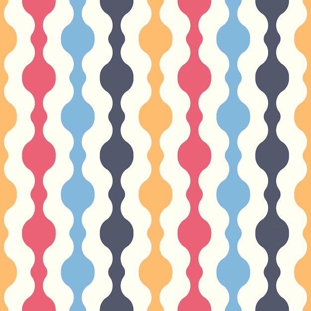 Retro seamless pattern
