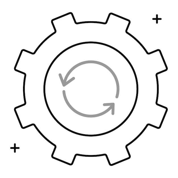 Reverse Engineering and Data Extraction Vector Icon Design product breakdown technical process