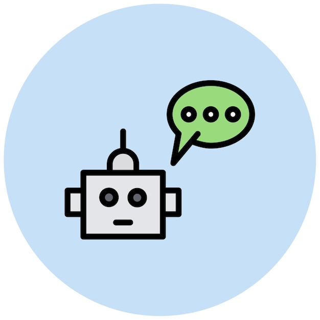 Robot Assistant icon vector image Can be used for Robotics
