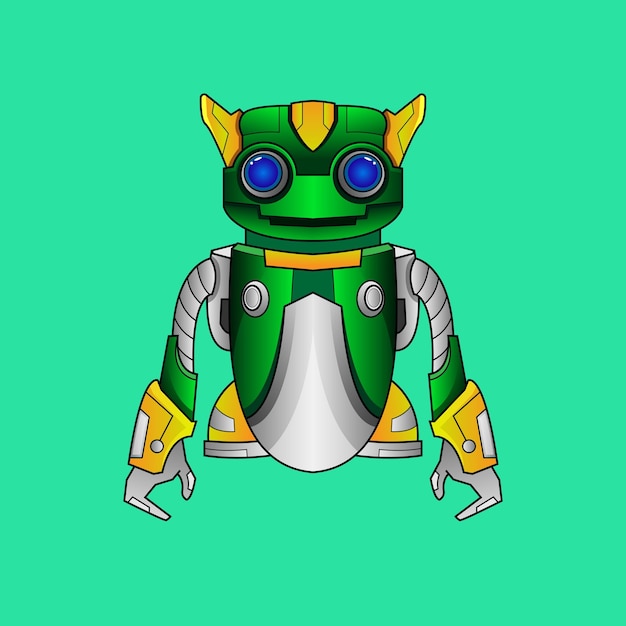 robot characters for kids robotic character with happy modern technology post and gestures
