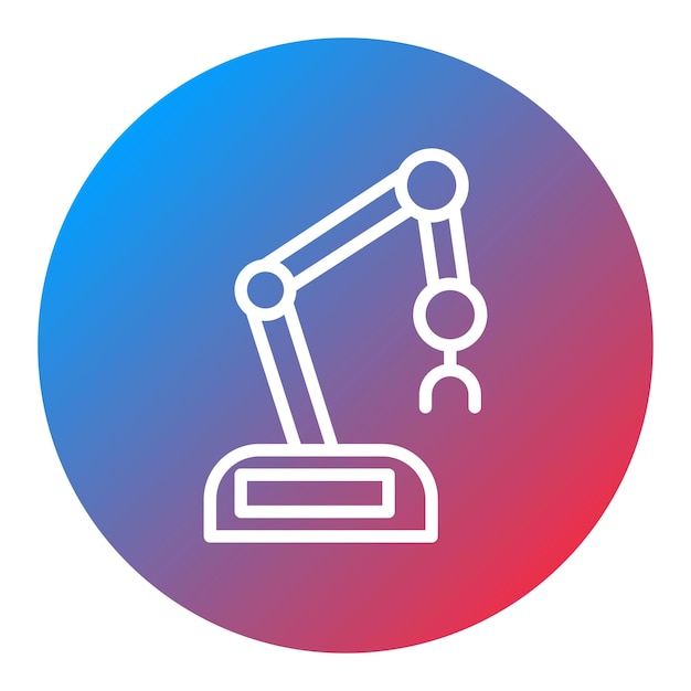 Robotics icon vector image Can be used for Cyberpunk
