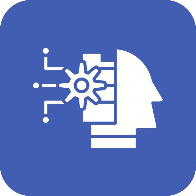 Robotics icon vector image Can be used for Data Analytics