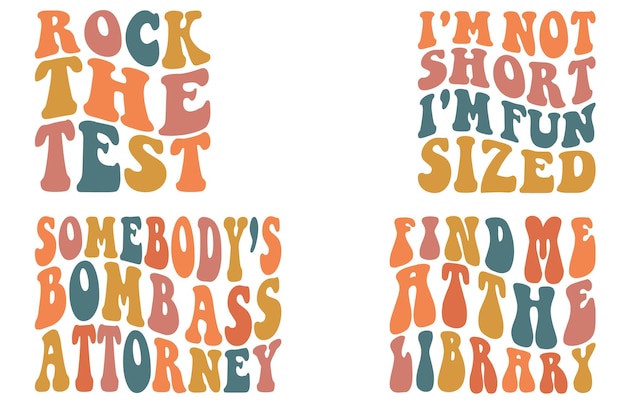 rock the test i'm not short i'm fun sized somebody's bomb ass attorney find me at the library svg