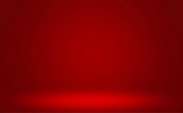 Rød studio-gradient bakgrunn for produktplassering