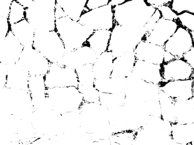rustic cracked vector texture with many cracks and scratches abstract background broken and damaged surface