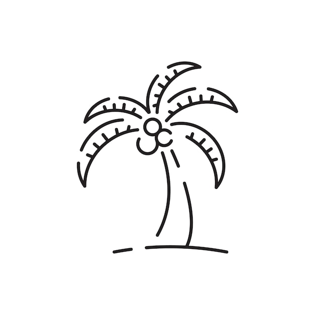 Safari Travel Collection Elements Icon Vector Thin Line Animal And Africa Car And Tree Human Silhouette And Hat Safari Adventure Concept Linear Pictograms Monochrome Contour Illustrations