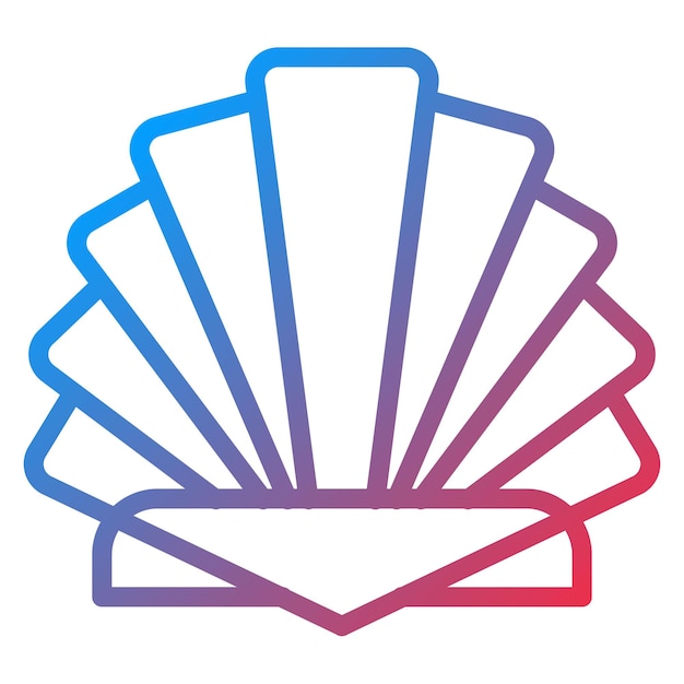 Scallop icon vector image Can be used for Fish and Seafood