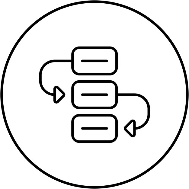 Scheduling System icon vector image Can be used for Factory