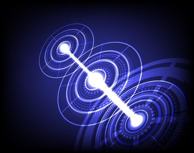 Sci Fi Modern User Interface Elements Futuristic Abstract HUD Good for game UI