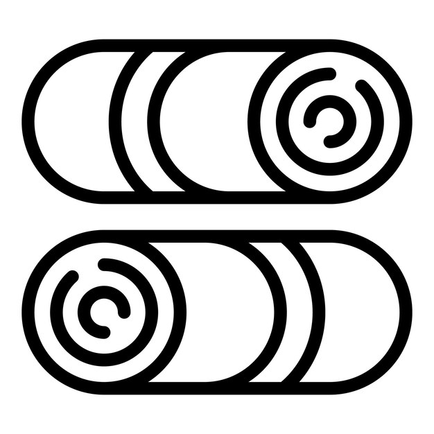 scouting mats icon outline scouting mats vector icon for web design isolated on white background