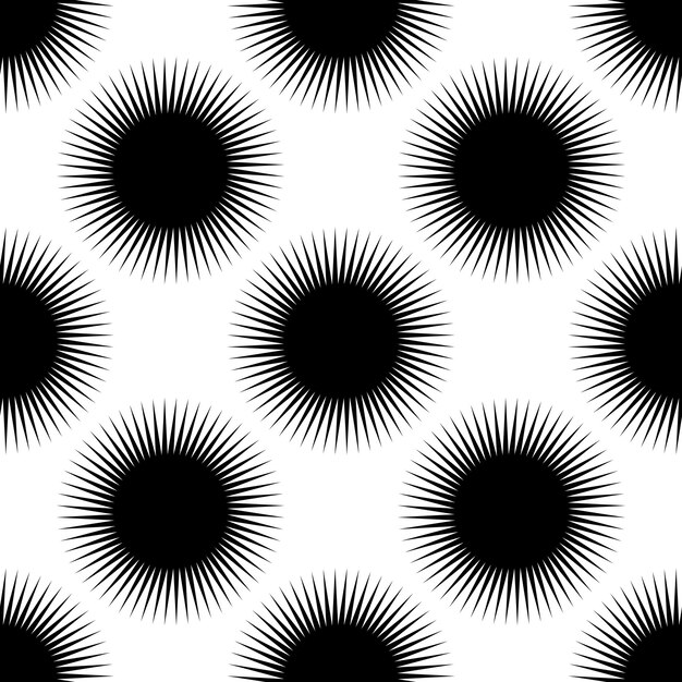 screen printing seamless pattern. radiant abstract vortex. circular pattern. pop art round halftone.
