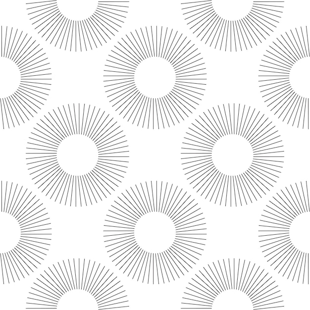 screen printing seamless pattern. radiant abstract vortex. circular pattern. pop art round halftone.