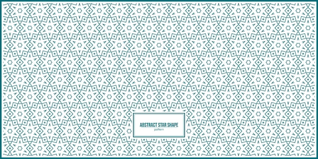 seamless abstract star shape pattern