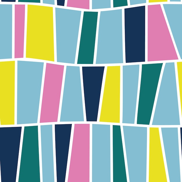 Seamless background pattern with abstract shapes