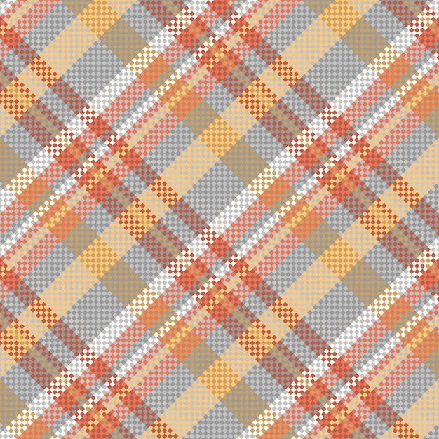Seamless checkered pattern background. fabric texture. Vector illustration.