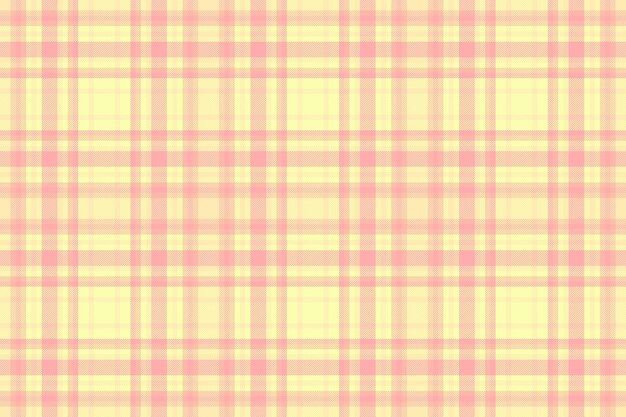 Seamless fabric tartan of vector check pattern with a textile plaid texture background in lime and light colors