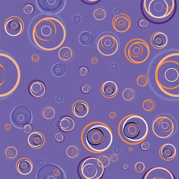 seamless geomatric pattern and flower sun star circle bubbles pattern