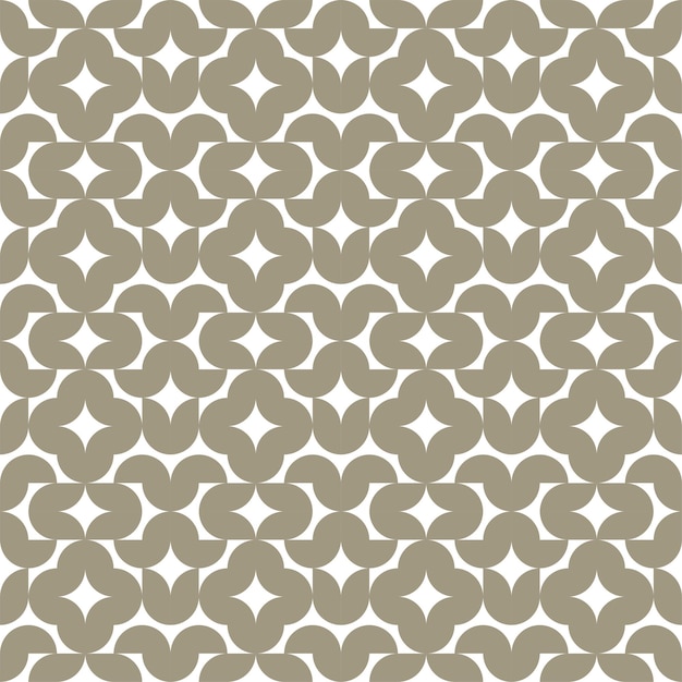 Seamless geometric abstract modern pattern with a circle style