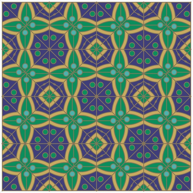 Seamless geometric pattern seamless vector Abstract Patterns stylish texture symmetrical tiles