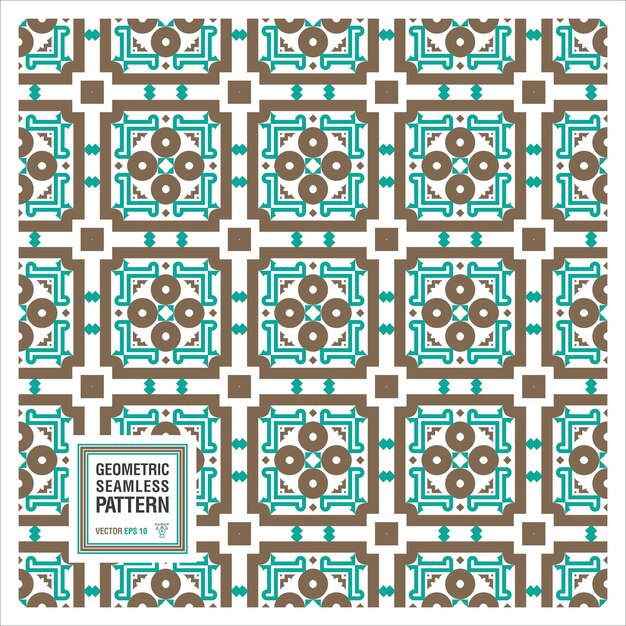 Seamless geometric pattern seamless vector Abstract Patterns symmetrical geometric tiles Design