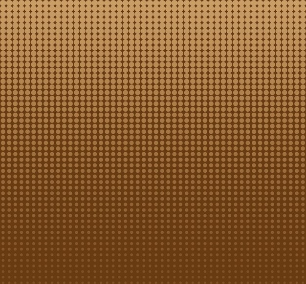 Seamless halftone circle dots abstract vector background or texture for design template