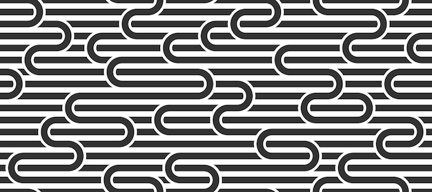 seamless lines pattern, stripy geometric vector abstract background, linear stripy net, optical maze, web network. black and white design.