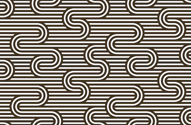 Seamless lines pattern, stripy geometric vector abstract background, linear stripy net, optical maze, web network.