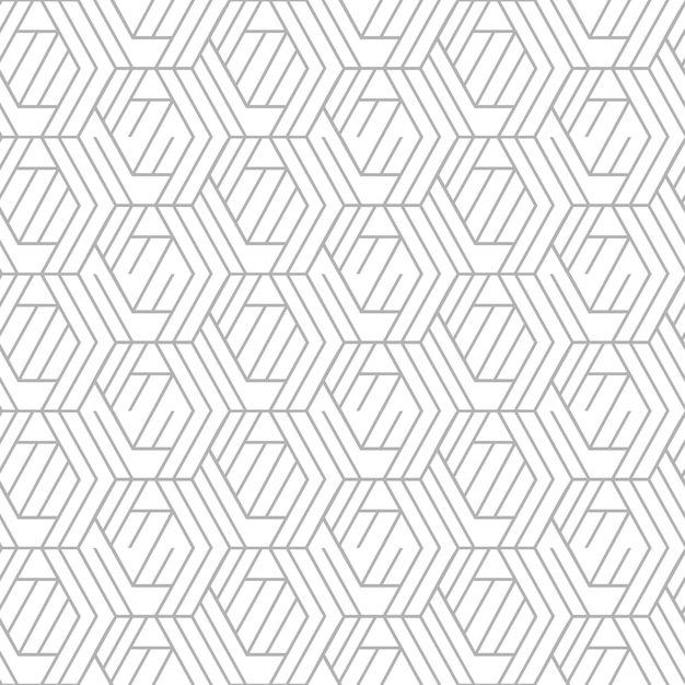 Seamless Modern Pattern Geometric Line Abstract Pattern Concept Wall Background Vector Black White