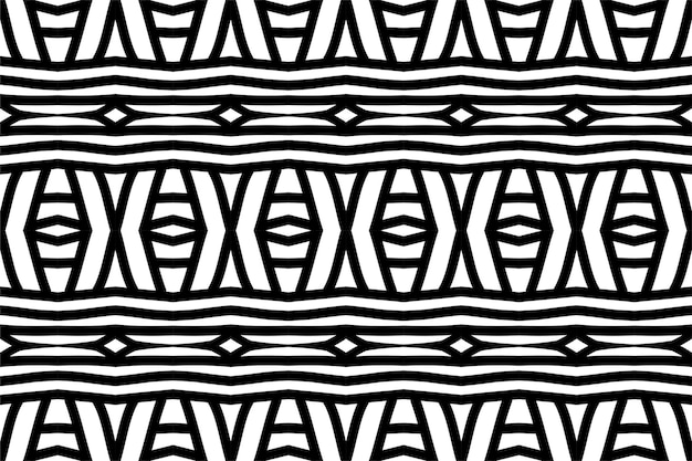 SEAMLESS PATTERN. BLACK AND WHITE SIMPLE BACKGROUND.