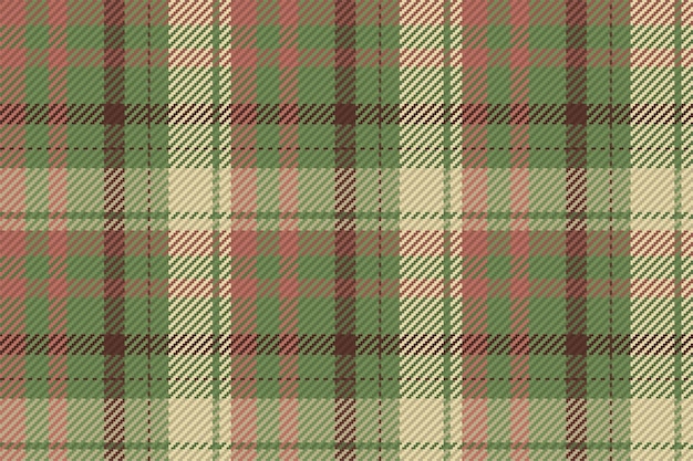 Seamless pattern of scottish tartan plaid Repeatable background with check fabric texture Vector backdrop striped textile print