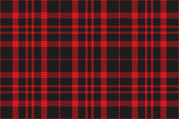 Seamless pattern of scottish tartan plaid. Repeatable background with check fabric texture.