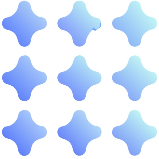 seamless pattern or repeat pattern or textile pattern design icon colored shapes gradient