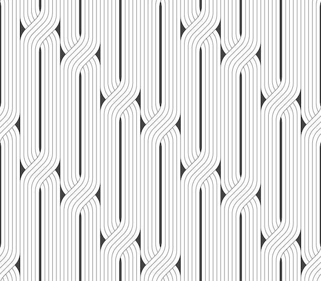 seamless pattern with a geometric ornament