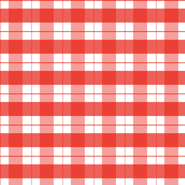 seamless tablecloth Plaid pattern red tartan plaid buffalo check gingham style
