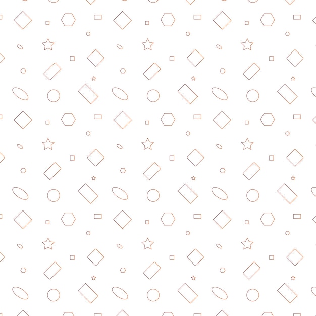 seamless vector background pattern with geometrical shapes polygons rectangles squares circles
