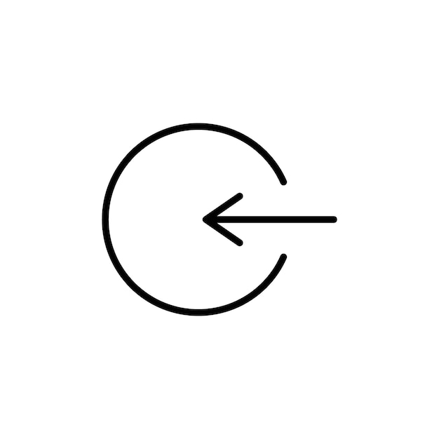 secure log out icon for user account management and data protection