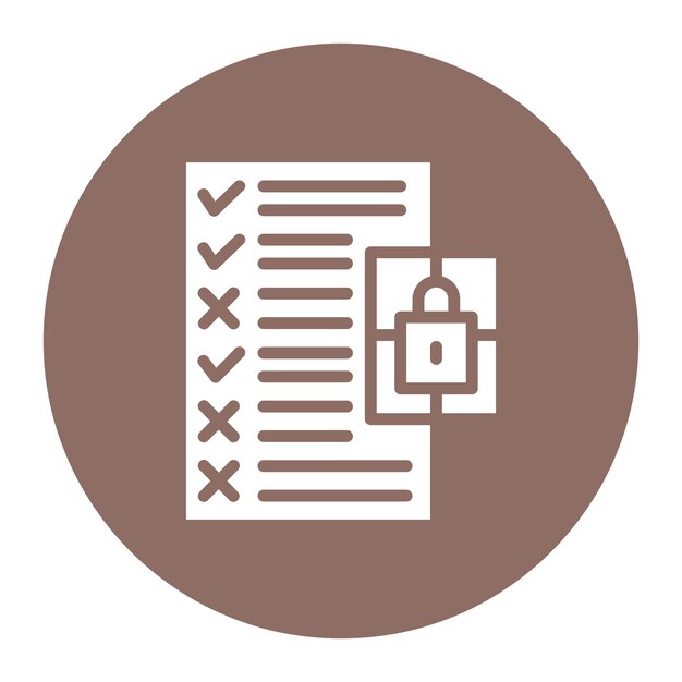 security testing icon vector image can be used for quality assurance