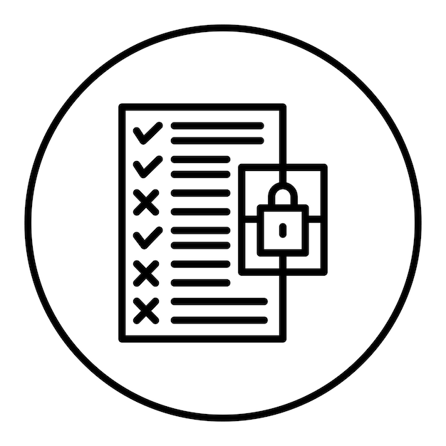 security testing icon vector image can be used for quality assurance
