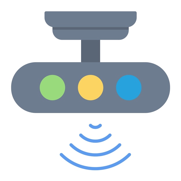 Sensors Vector Illustration Style