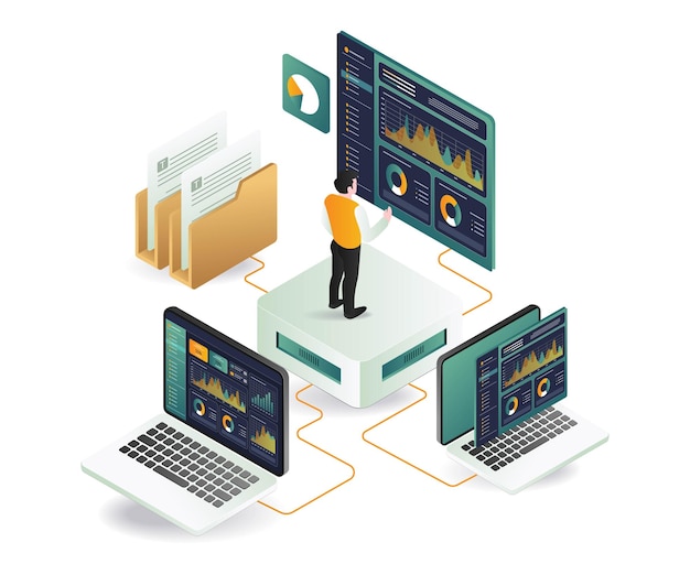 Server center analysis network
