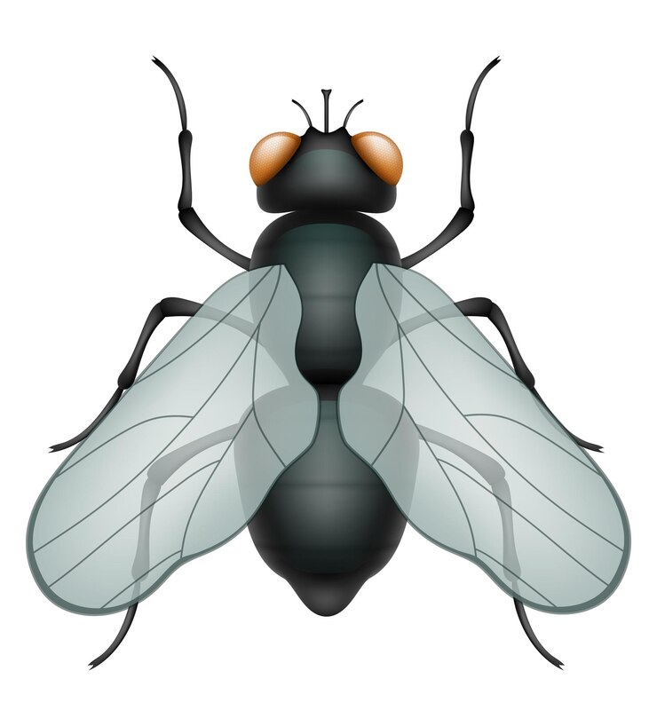 Vektor set insects wildlife animals vector illustration