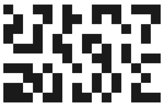set of black liquid connected circle dots metaballs pattern on white abstarct geometric shapes