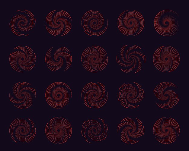 set of speed lines in circle form radial speed lines in circle form for comic books