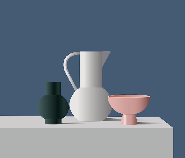 set of vases