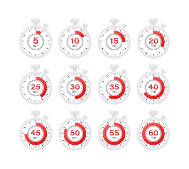 set timer clock stopwatch cooking time 0 to 60 minutes