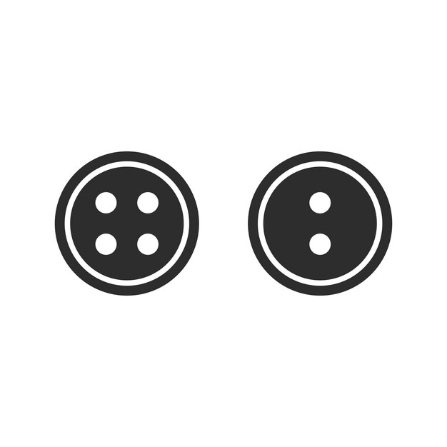 Sewing Button Icon