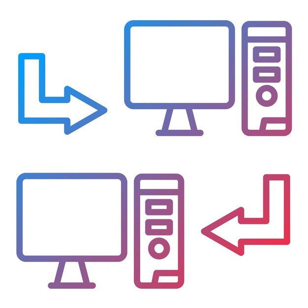 Shared Systems icon vector image Can be used for Networking and Data Sharing