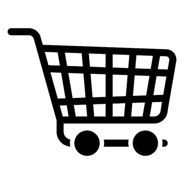 Shopping cart Vector Icon Design Illustration